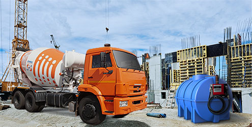 Мобильные АЗС для дизельного топлива объем – от 1000 до 20 000 л